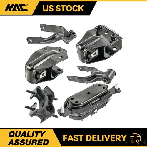 Engine motor trans mount - 6x,